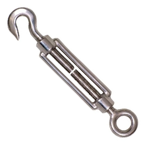 Esticador Inox EGO14 Gancho X Olhal - AISI 304