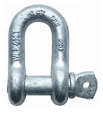 Manilha Reta MRA-PR Pino Roscado Alloy