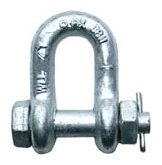Manilha Reta MRA-PC Pino Alloy com porca e cupilha