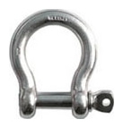 Manilha Curva Inox MC16 AISI 316